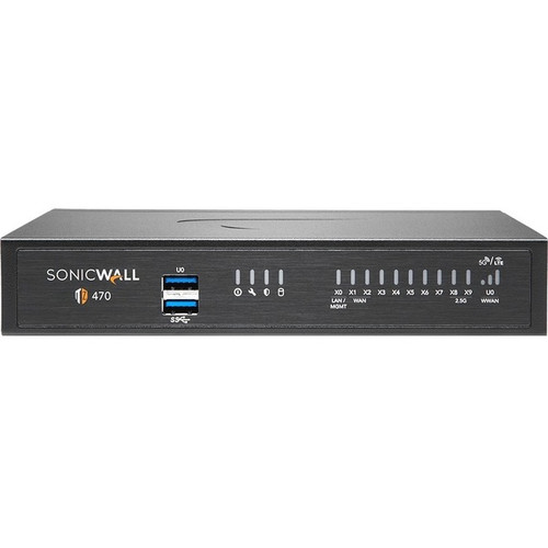 SonicWall TZ470 Network Security/Firewall Appliance 02-SSC-6798
