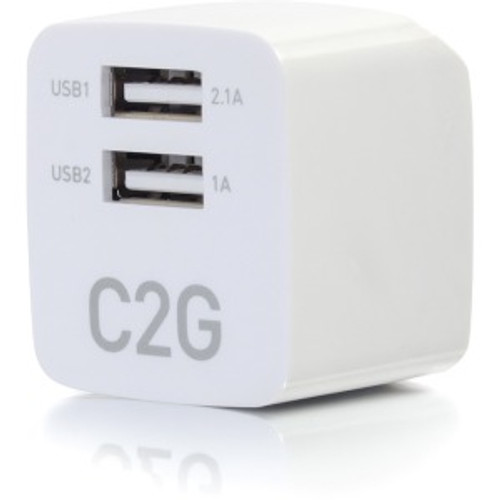 Cables 2 Go 2-Port USB - AC Wall Charger