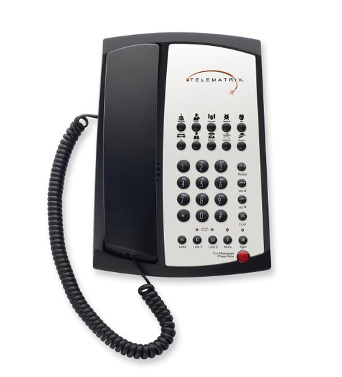 Telematrix 3102MWD 2-Line 10 Button Speakerphone Black