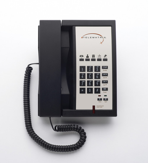 Telematrix 3300MWD5 Single Line Speakerphone 5 Button Black