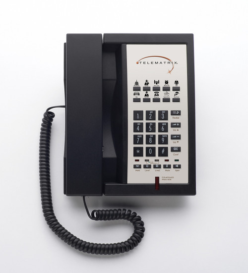 Telematrix 3302MWD 2-Line 10 Button Speakerphone Black
