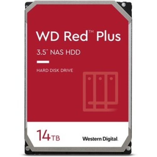 Western Digital Red Plus WD140EFGX - 3.5" Internal - 14 TB