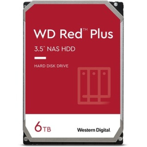 Western Digital Red Plus WD60EFZX - 3.5" Interne - 6 To
