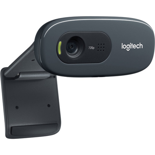 Logitech C270 Webcam - Black - USB 2.0 - 1 Pack(s) 960-000694
