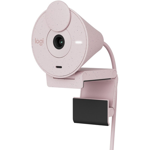 Logitech BRIO 300 Webcam - 2 Megapixel - 30 fps - Rose - USB Type C - Retail 960-001447