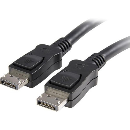 StarTech.com 1 ft Short DisplayPort 1.2 Cable with Latches M/M - DisplayPort 4k DISPLPORT1L
