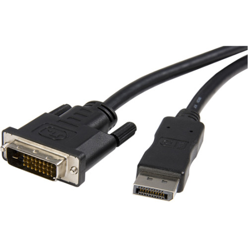 StarTech.com 10 ft DisplayPort to DVI Video Adapter Converter Cable - M/M - Video converter - DisplayPort (m) - DVI (m) - DisplayPort to DVI - 10 ft DP2DVIMM10