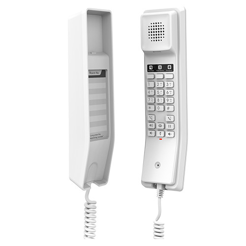 Grandstream GHP610W Compact Hotel Phone w/ built-in WiFi - White