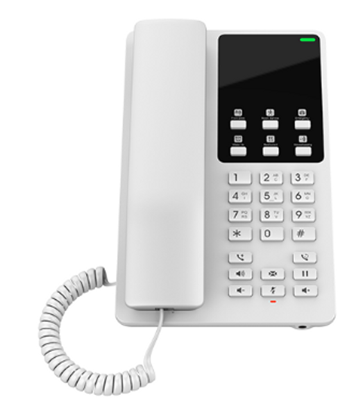 Grandstream GHP620 Desktop Hotel Phone - White