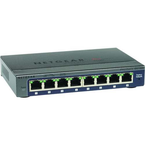 Netgear Prosafe Plus GS108E Ethernet Switch GS108E-300NAS