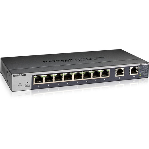 Netgear GS110EMX Ethernet Switch GS110EMX-100NAS
