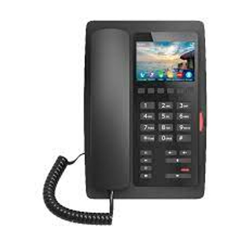 Fanvil H5W WiFi IP Hotel Phone - Black