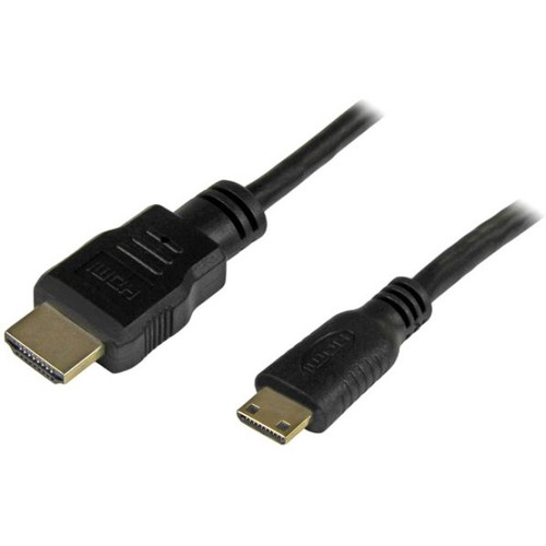 StarTech.com 1 ft High Speed HDMI® Cable with Ethernet- HDMI to HDMI Mini- M/M HDMIACMM1