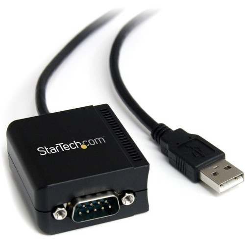 StarTech.com USB to Serial Adapter - 1 port - USB Powered - FTDI USB UART Chip - DB9 (9-pin) - USB to RS232 Adapter ICUSB2321F