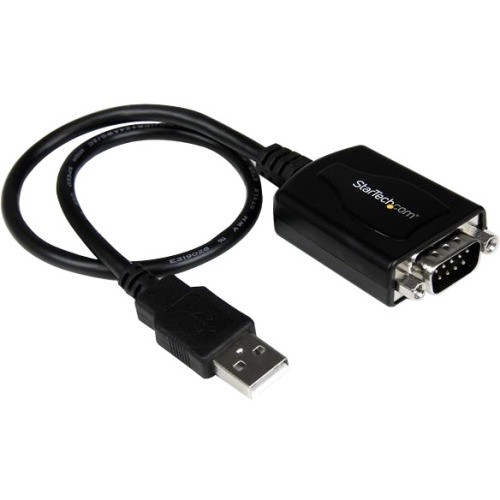 StarTech.com USB to Serial Adapter - 1 Port - COM Port Retention - Texas Instruments TIUSB3410 - USB to RS232 Adapter Cable ICUSB2321X