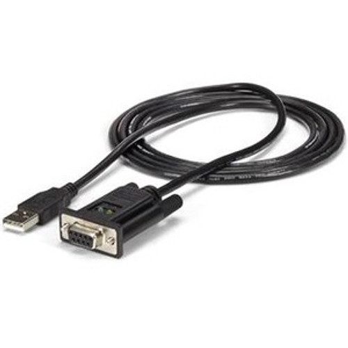 StarTech.com USB to Serial RS232 Adapter - DB9 Serial DCE Adapter Cable with FTDI - Null Modem - USB 1.1 / 2.0 - Bus-Powered (ICUSB232FTN) ICUSB232FTN
