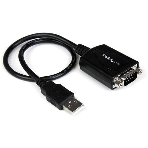 StarTech.com USB to Serial Adapter - Prolific PL-2303 - COM Port Retention - USB to RS232 Adapter Cable - USB Serial ICUSB232PRO
