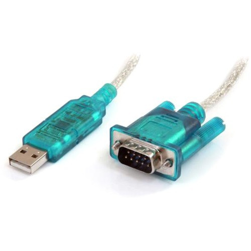 StarTech.com USB to Serial Adapter - Prolific PL-2303 - 3 ft / 1m - DB9 (9-pin) - USB to RS232 Adapter Cable - USB Serial ICUSB232SM3