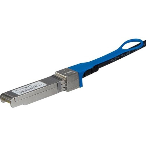 StarTech.com .65m 10G SFP+ to SFP+ Direct Attach Cable for HPE JD095C 10GbE SFP+ Copper DAC 10 Gbps Low Power Passive Twinax JD095CST
