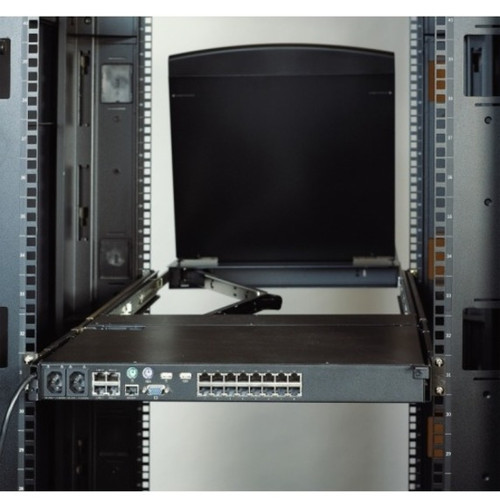 APC by Schneider Electric Rack Mount for KVM Switch, Rack - Black - TAA Compliant KVM-LCDMOUNT