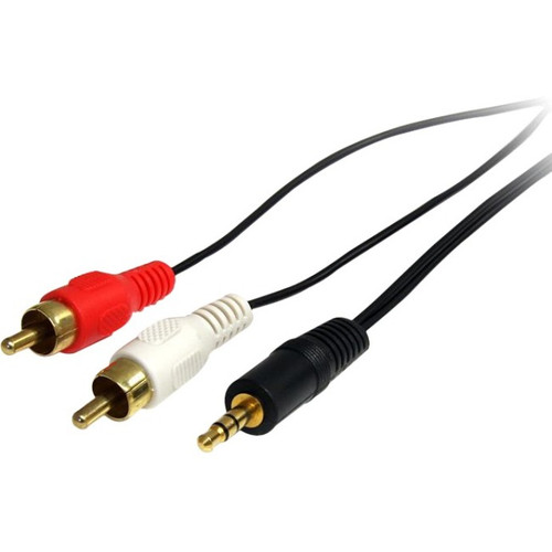 StarTech.com - Stereo Audio cable - RCA (M) - mini-phone stereo 3.5 mm (M) - 0.91 m MU3MMRCA