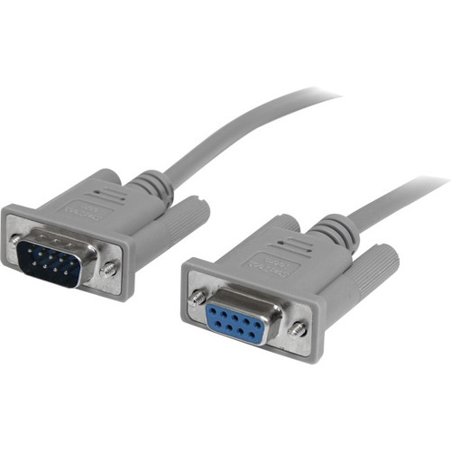StarTech.com 10 ft DB9 RS232 Serial Null Modem Cable F/M SCNM9FM