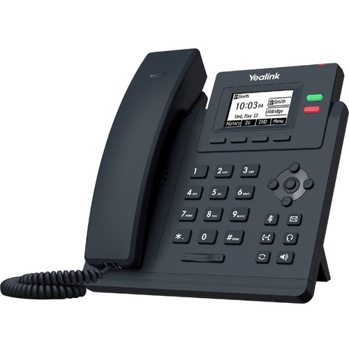 Yealink SIP-T31G IP Phone - Corded - Corded - Wall Mountable - Classic Gray SIP-T31G