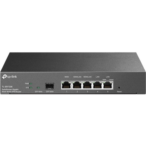 TP-Link Omada SafeStream Gigabit Multi-WAN VPN Router TL-ER7206