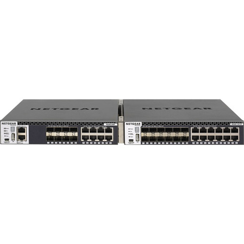 Netgear M4300 Stackable Managed Switch with 16x10G Including 8x10GBASE-T and 8xSFP+ Layer 3 XSM4316S-100NES