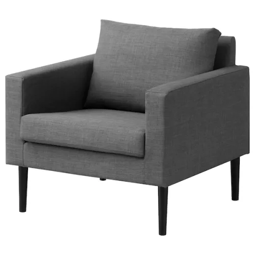 (Rental) Grey Panelist Armchair