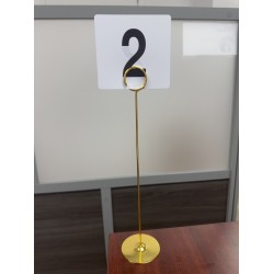 (Rental) Gold Number Holder - Lot of 50 with numbers