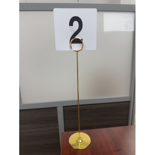 (Rental) Gold Number Holder - Lot of 50 with numbers